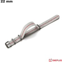 Armband OnePlus Tissu Gris 22 mm horloge \ Poort voor 3,99€