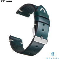 Blue Bracelet for Haylou Watch with Vintage Effect: Fast Shipping