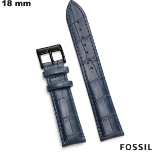 Verkoop Smartwatch Band 18mm Echte Leer Fossil