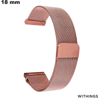 Armband aus roségoldfarbigem Edelstahl für Withings-Uhr kaufen