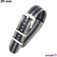 Verkauf Amazfit Nylonarmband 20mm Grau Smartwatch