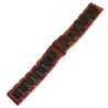 Bracciale vintage 22 mm Rosso Amazfit Legno \ Miglior Prezzo