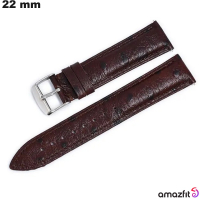 Braunes 22 mm Armband für Amazfit Smartwatch kaufen