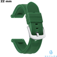 Armband 22 mm Haylou Smartwatch Gummi Grün von hoher Qualität