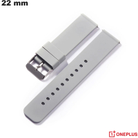 Günstige OnePlus Smartwatch Grau 22mm Gummiband