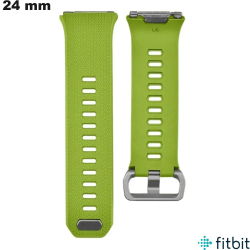 Bracelet 24 mm Caoutchouc pour montre FitBit Vert (Ionic)