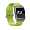 Armband 24 mm Gummi für FitBit Uhr Grün (Ionic) kaufen