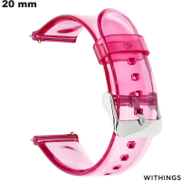 Armband Transparent 20 mm PVC von Withings in hoher Qualität
