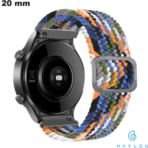 Vendita Braccialetto Multicolore 20 mm orologio connesso Haylou