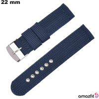 Verkauf von blauen 22 mm Amazfit Smartwatch-Armbändern