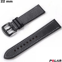 Intelligente Polar 22mm Armbanduhr aus echtem Leder kaufen