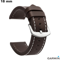 Armband Marron Garmin für Uhr Kunstleder 18 mm günstig