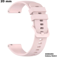 Verkauf von Armbändern für Samsung-Uhren 20mm Rosa Gummi