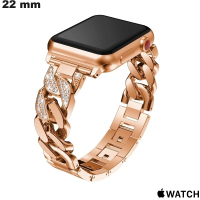 Armband 22 mm RVS Apple Watch \ Gratis Verzending