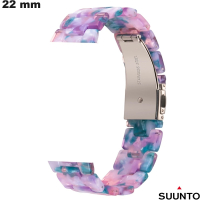 Armband 22 mm Roze hars voor goedkope Suunto smartwatch