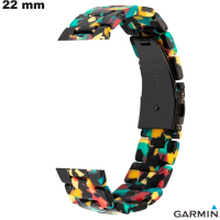 Armband 22 mm Garmin Multicolor Smartwatch aus hochwertigem Harz