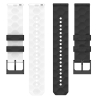 Verkoop 20 mm Zwart Rubber Smartwatch Polar Armband
