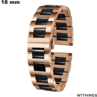 Armband Roségold Withings Keramik 18 mm / Premium Qualität