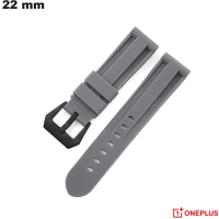 Armband 22mm Grau für OnePlus Smartwatch Kaufen Gummi