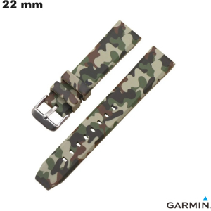 Armband 22 mm Grün Garmin Silikon Smartwatch | Premium-Qualität