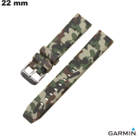 Armband 22 mm Grün Garmin Silikon Smartwatch | Premium-Qualität