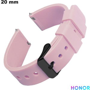 Bracelet 20 mm smartwatch Rose Silicone Honor