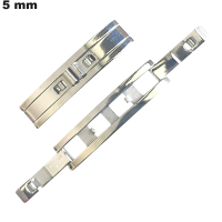 Acheter Boucle 5 mm Argenté  Acier Inoxydable Papillon de bracelet