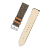 Armband Beige PU-Leder Retro 20mm für Uhr \ Kostenloser Versand ab 20€