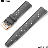 Armbanduhr Caoutchouc 18mm Grau Withings - Versand 24h