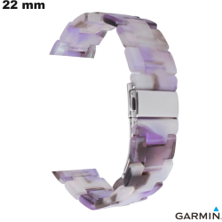 Bracelet Violet de montre intelligente Garmin 22 mm