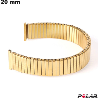 Armband Edelstahl 20mm Gold Polar Uhr von hoher Qualität