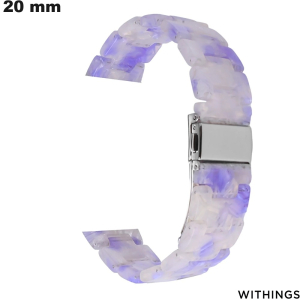 Günstiges Withings Smartwatch-Armband Violett 20 mm Günstiges Withings Smartwatch-Armband Violett 20 mm