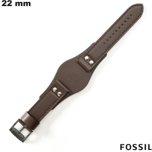 Verkauf Armband Uhr 22mm Fossil Braun Echtleder Verkauf Armband Uhr 22mm Fossil Braun Echtleder