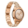 Bracciale strass Doré rose 22mm orologio Metallo ● Spedizione gratuita