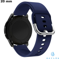 Armband Haylou Schwarz 20mm bequeme Smartwatch kaufen
