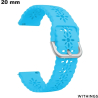 Vendita Bracciale in Silicone per orologio connesso Blu Withings 20mm