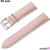 Armbanduhr 22 mm Echtes Leder Amazfit / Schnelle Lieferung