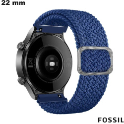 Bracelet montre connectée Fossil 22 mm original Nylon