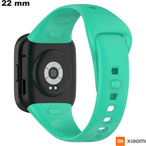 Verkauf von grünem 22mm Kautschukarmband für Xiaomi Smartwatch
