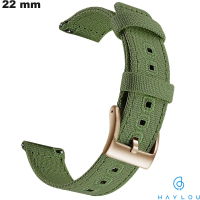 Vendita Bracciale Tessile 22mm per orologio intelligente Haylou Verde