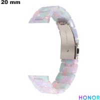 Armband Honor Weiß 20mm Uhrensegment / Versand in 24 Stunden