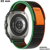 Bracelet 22mm Samsung Nylon Noir ergonomique  #  Envoi Rapide