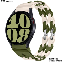 Acheter Bracelet Caoutchouc Vert Samsung pour montre 22mm