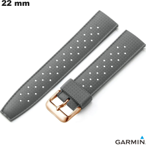 Armband 22 mm Silikon Garmin Uhr Grau günstig
