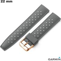 Pulsera Flexible de Silicona de 22 mm para Reloj Garmin Gris Económica