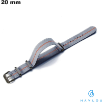Bracciale Haylou orologio Grigio 20 mm Nylon # Spedizione 24h
