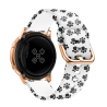 Venta de Pulsera de Silicona Blanca de 20 mm para Perro Suunto