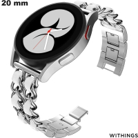 Verkoop Smartwatch Armband Zilverkleurig Withings RVS 20 mm