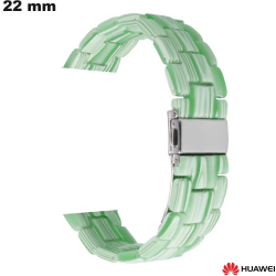 Pulsera de reloj de 22 mm Huawei Resina Verde
