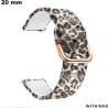 Vente Bracelet 20 mm Silicone pour montre Motif Withings
